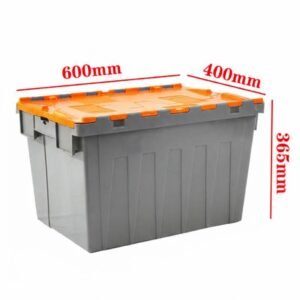 Attached lid containers 68L stacked