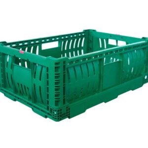 40L mesh plastic foldable crate 600x400x220mm